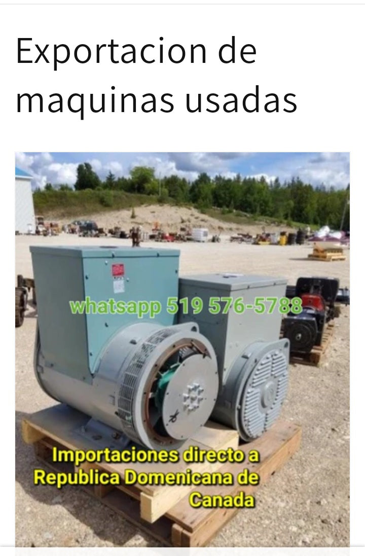 Maquinas grandes disponible a Republica Dominicana .